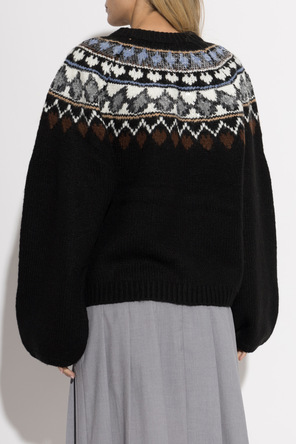 Munthe Patterned sweater ‘Vaffie’