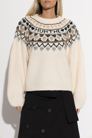 Munthe Patterned sweater ‘Vaffie’