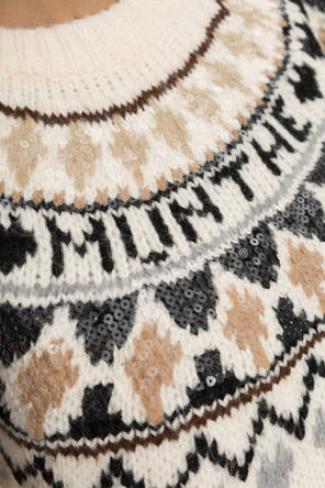 Munthe Patterned sweater ‘Vaffie’