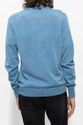 Vivienne Westwood BLUE Wool cardigan with logo