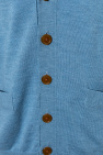 Vivienne Westwood BLUE Wool cardigan with logo