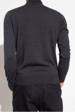 Vivienne Westwood Wool turtleneck sweater with logo