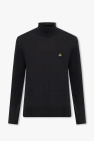 Vivienne Westwood BLACK Turtleneck sweater with logo