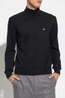 Vivienne Westwood BLACK Turtleneck sweater with logo