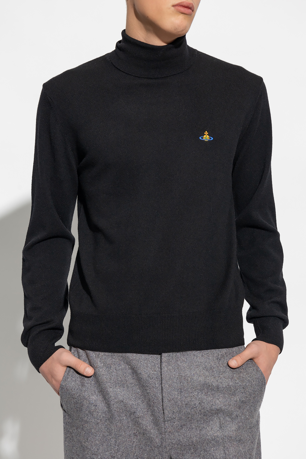 Vivienne Westwood Turtleneck sweater with logo