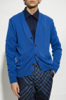 Vivienne Westwood BLUE Cardigan with logo