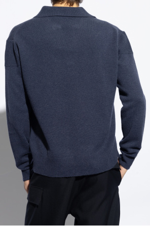 Vivienne Westwood ‘Football’ wool sweater with collar