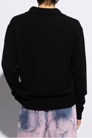Vivienne Westwood Wełniany sweter z kołnierzem ‘Football’