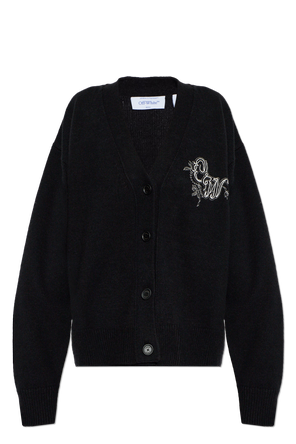 Cardigan with decorative embroidery
