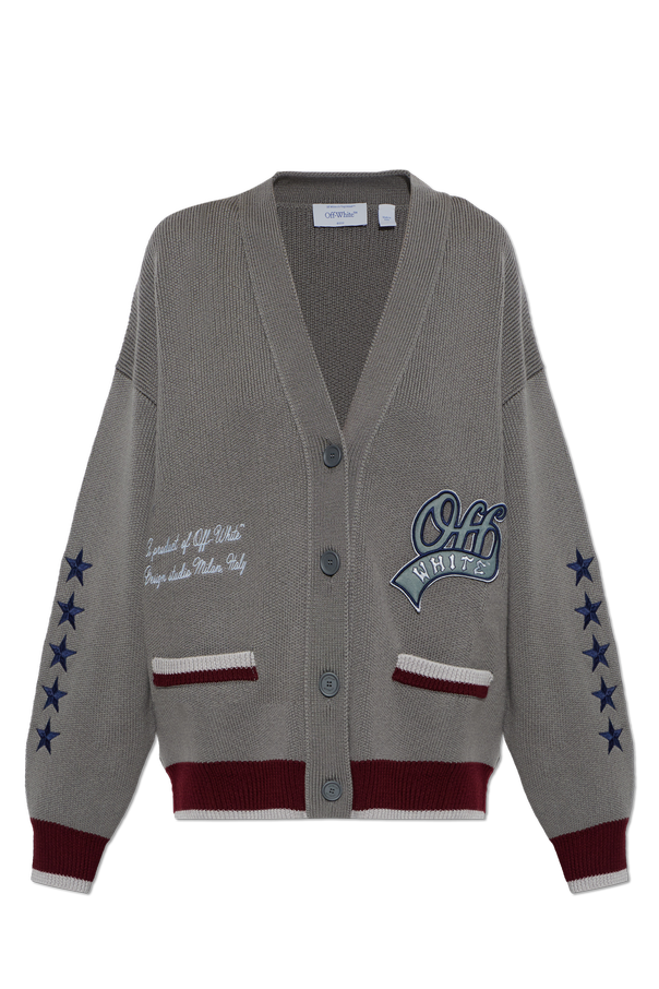 Wool cardigan with pockets od Off-White