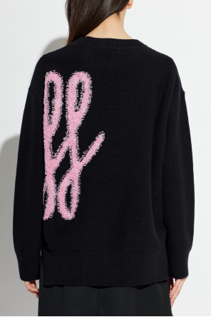 Off-White Jersey de lana