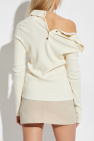 Courrèges cream Ribbed Sweater