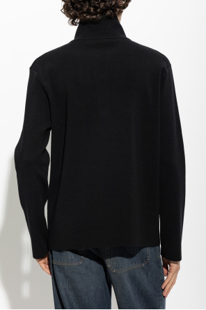 Courrèges Wollpullover mit Stehkragen