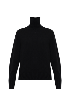 Wool turtleneck sweater
