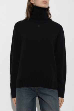 Courrèges Camisola de lã com turtleneck