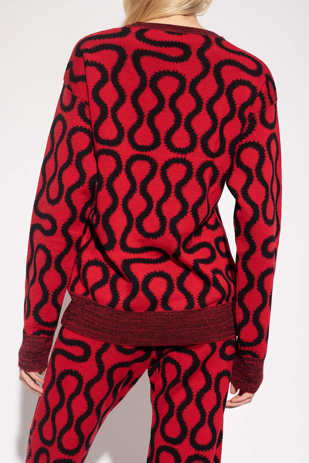 Vivienne Westwood Patterned sweater abstract-print with logo