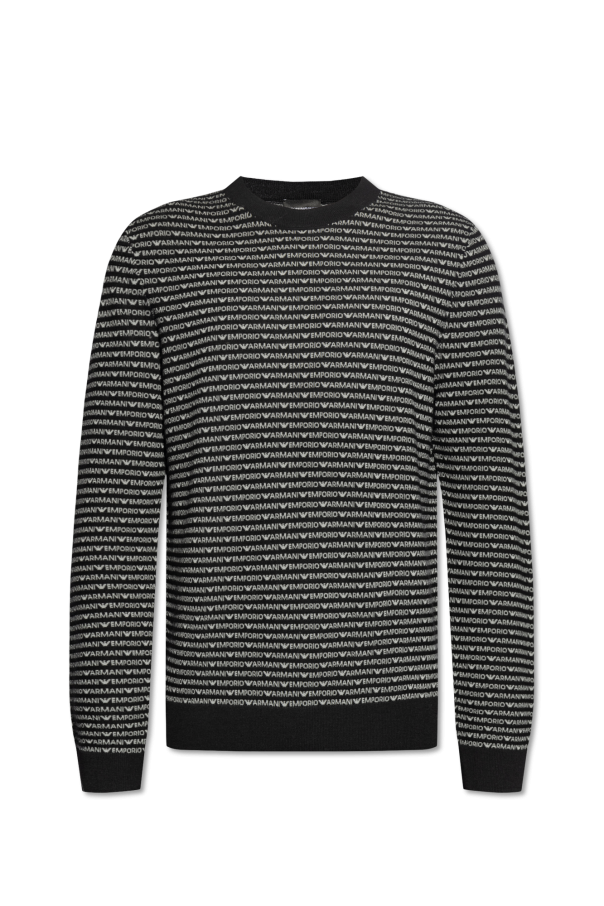 Monogrammed sweater od Emporio Armani