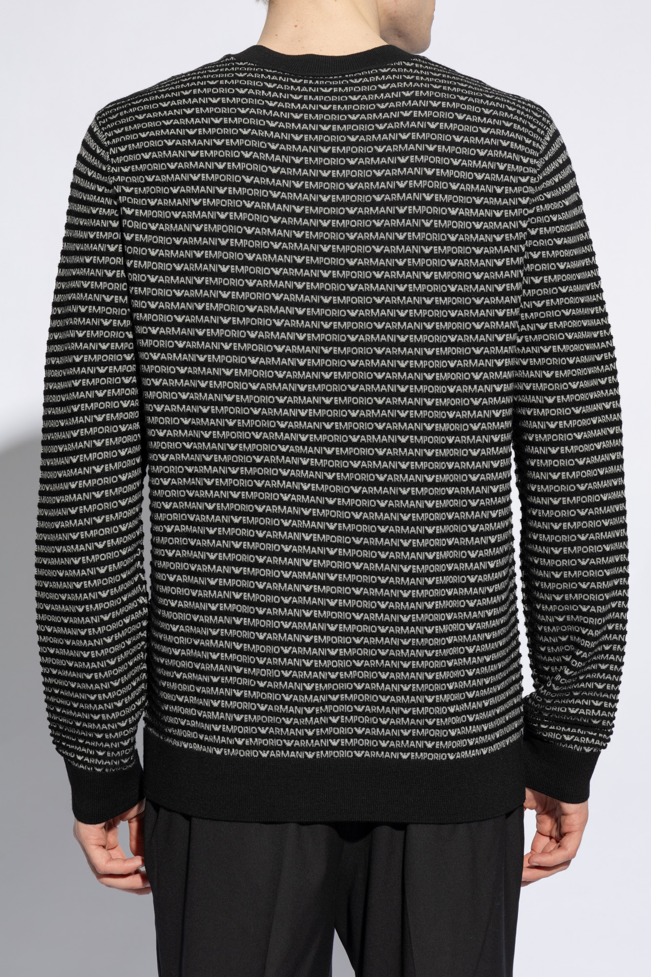 Emporio Armani Monogrammed sweater