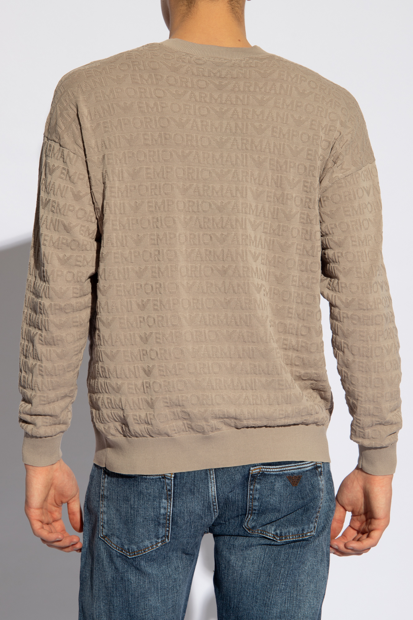 Emporio Armani Monogrammed sweater