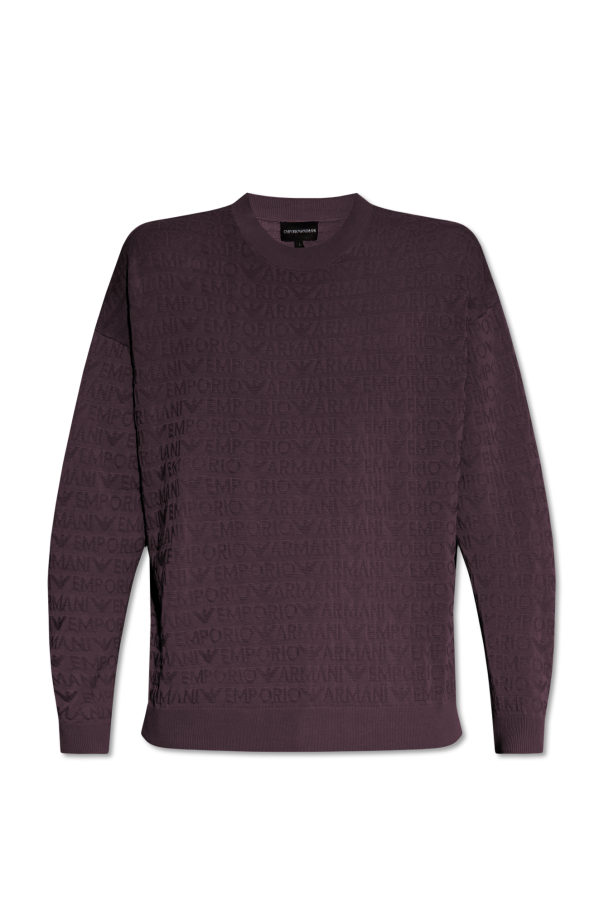 Emporio Armani Monogrammed sweater