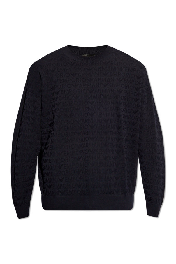 Monogrammed sweater od Emporio Armani