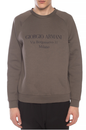Giorgio Armani Armani EA7 Core ID Shorts van sweaterstof met klein logo in zwart