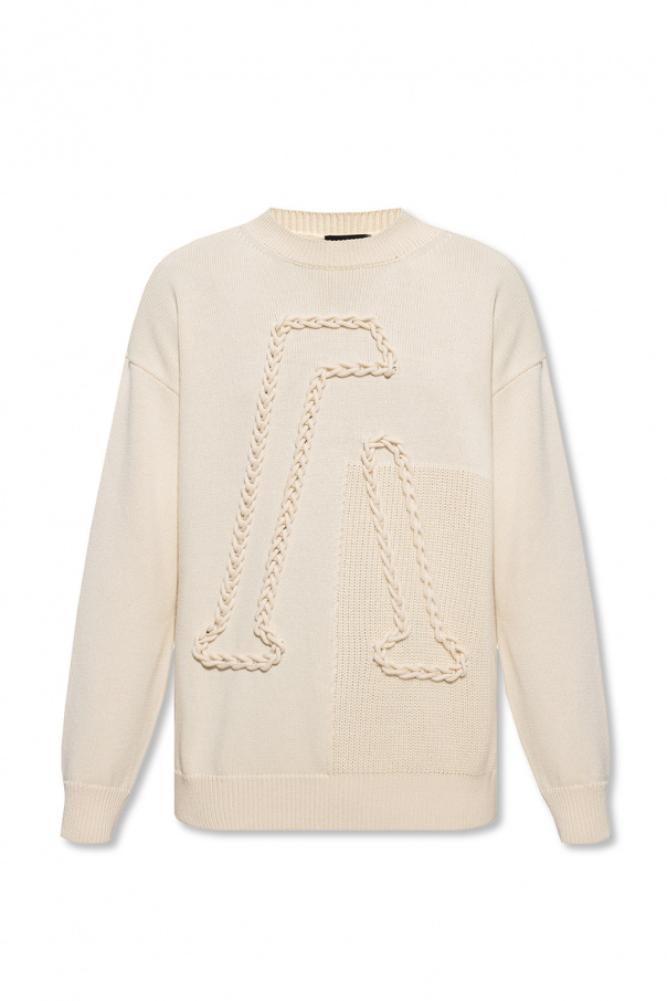 Emporio Armani Sweater with decorative inlay