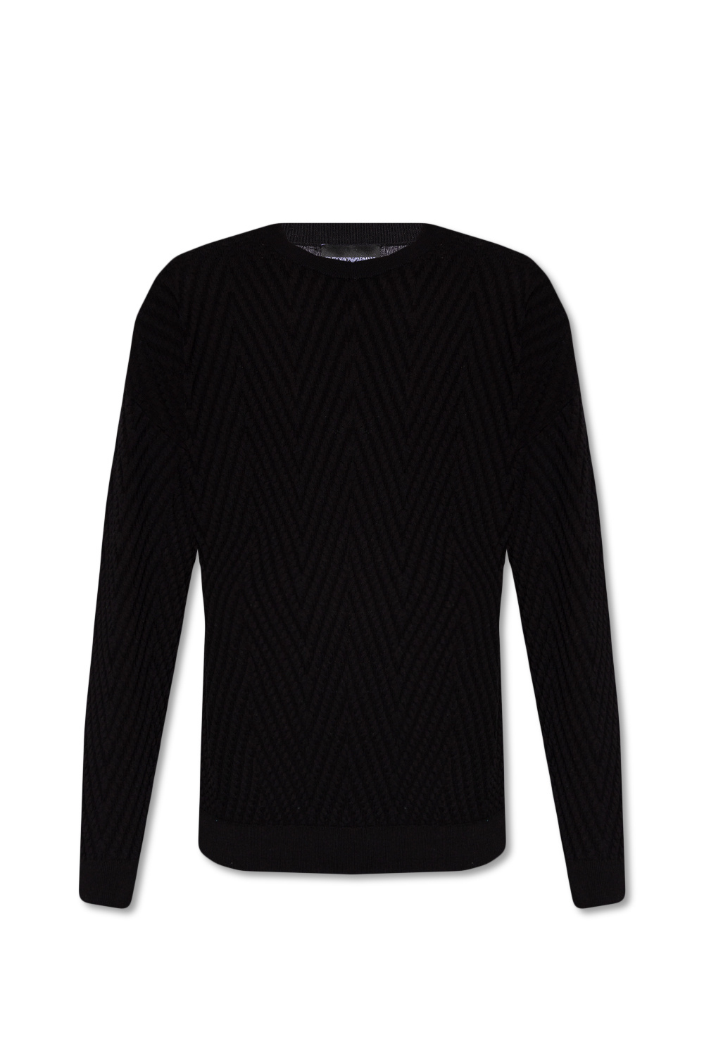 Emporio Armani Sweater with raised pattern