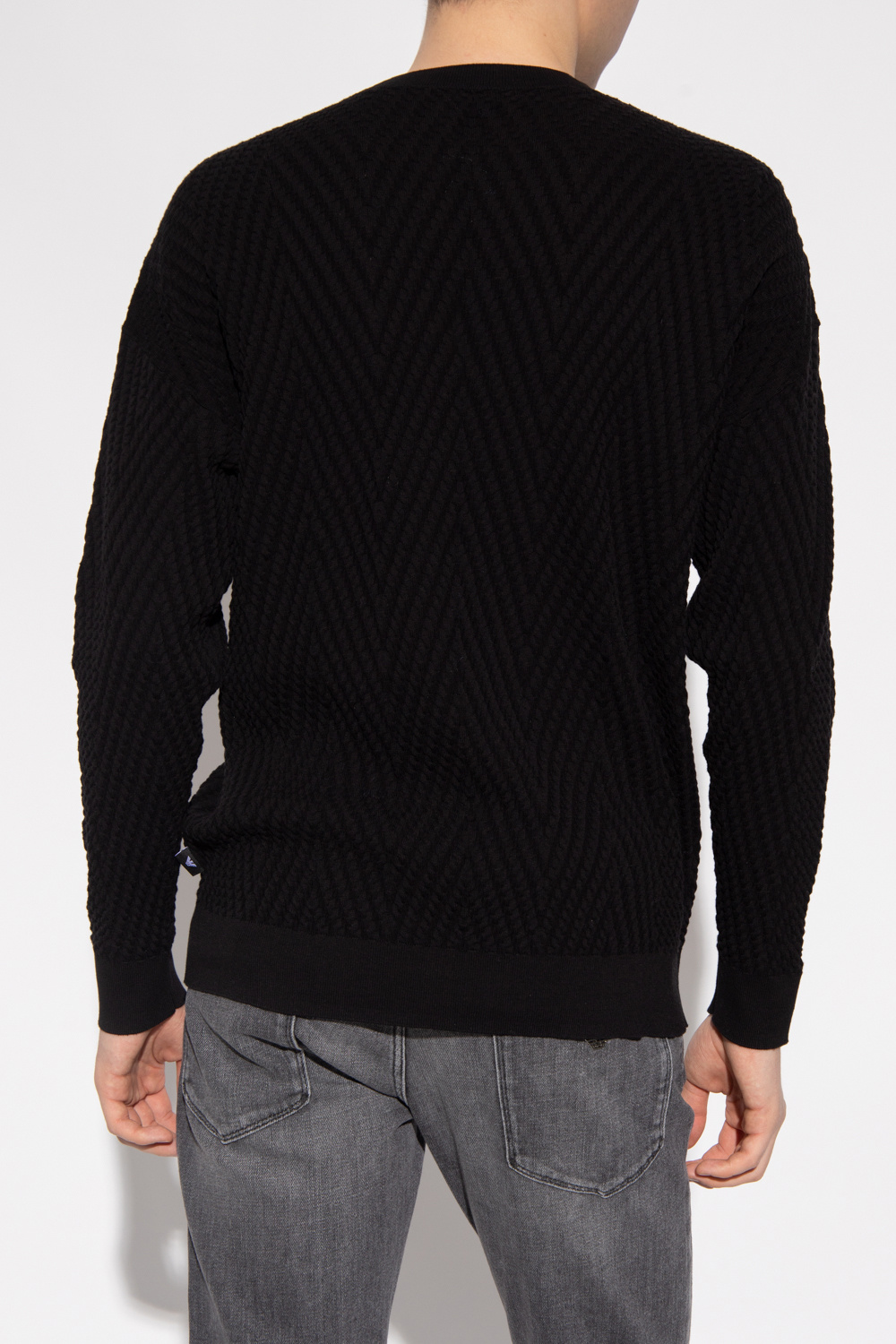 Emporio Armani Sweater with raised pattern