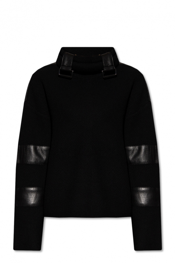 Emporio Armani Turtleneck sweater with inserts