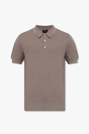 Giorgio Armani jacquard jersey T-shirt