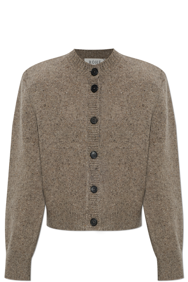 Cardigan with shoulder pads od RÓHE