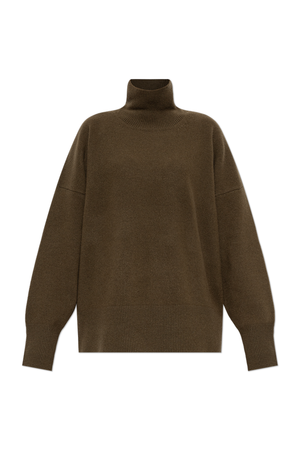 RÓHE Wool turtleneck with fringes