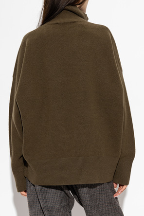 RÓHE Wool turtleneck with fringes