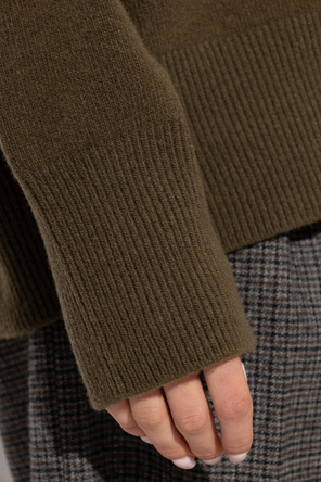 RÓHE Wool turtleneck with fringes