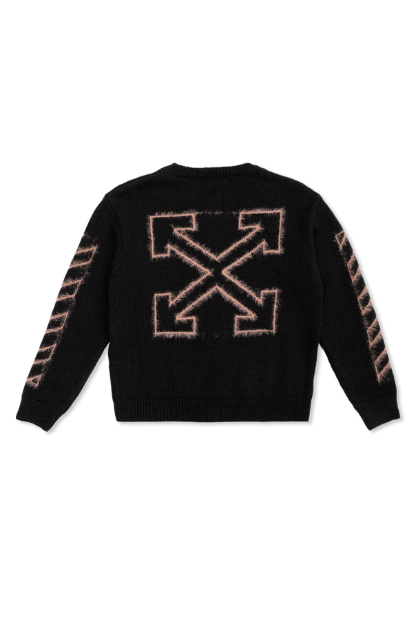 Off-White Kids Sweater with embroidered logo