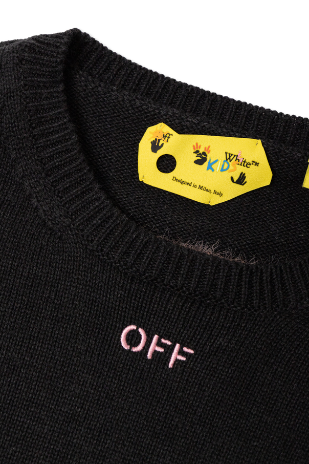 Off-White Kids Pullover mit Logo