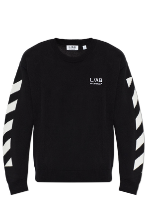 Embroidered logo sweater