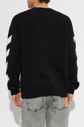L/AB c/o Off-White Pulover cu logo brodat