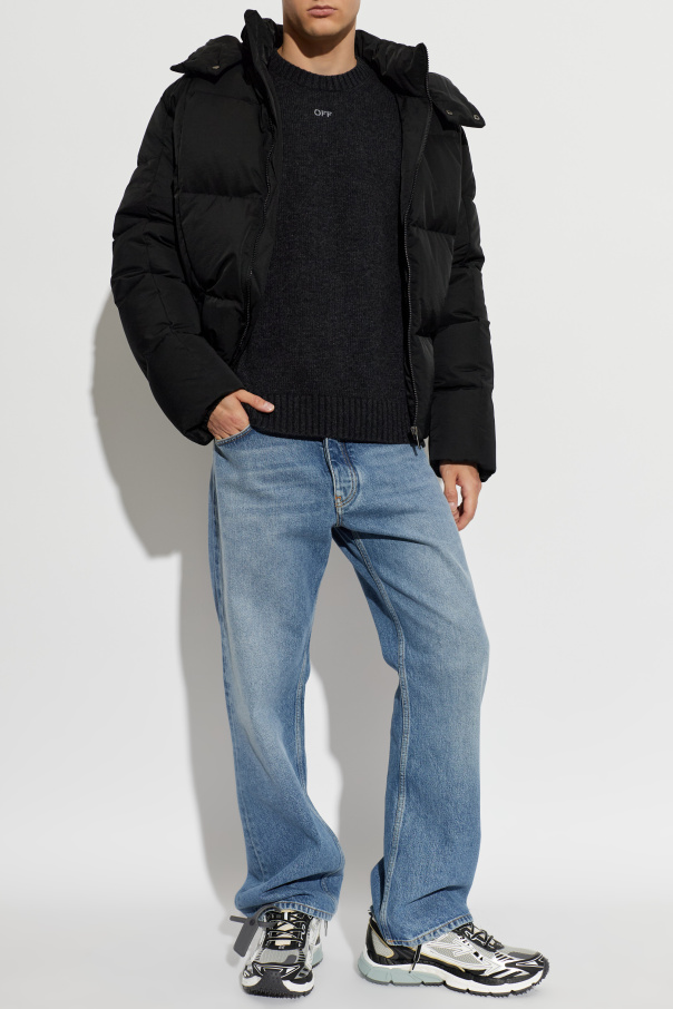 Off-White Wełniany sweter