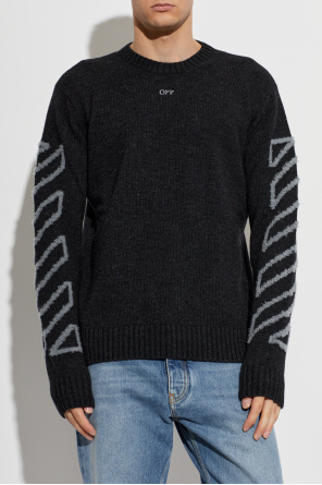 Off-White Wełniany sweter