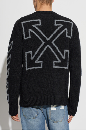 Off-White Wełniany sweter