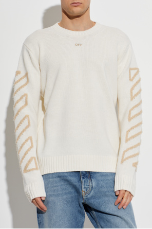Off-White Wełniany sweter