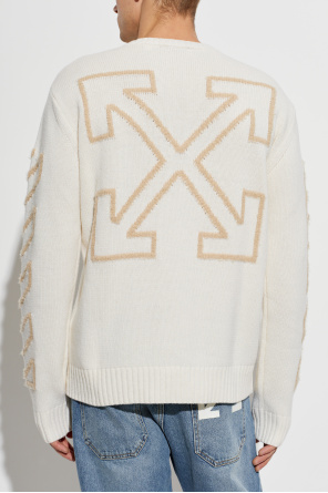 Off-White Wełniany sweter