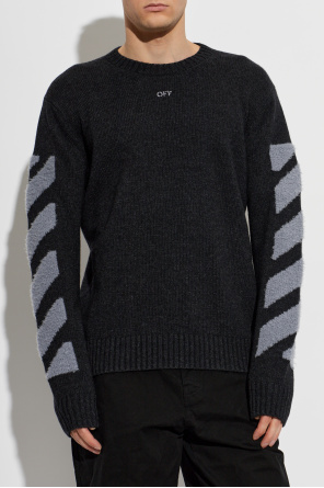Off-White Wełniany sweter