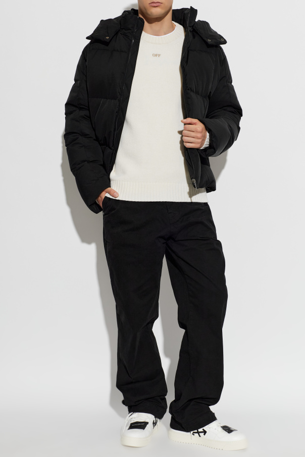 Off-White Wełniany sweter