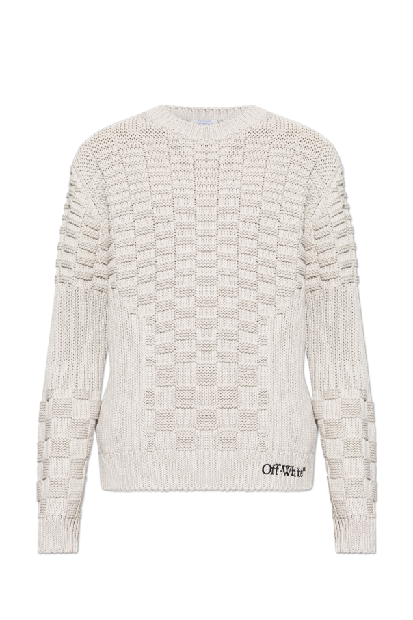 Off-White Sweter z logo