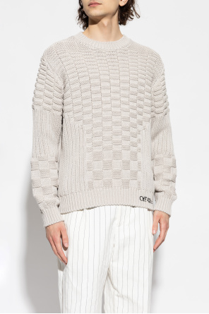 Off-White Sweter z logo