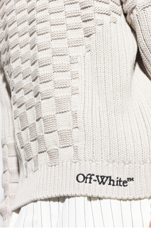 Off-White Sweter z logo