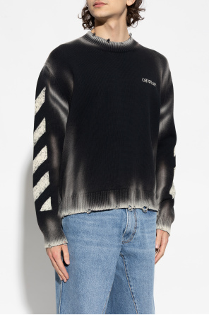 Off-White Sweter z logo